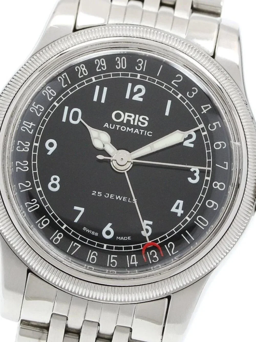 ORIS Pointer date 7551 black Dial Automatic Men's Watch_968584